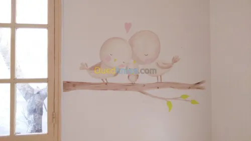 Dessin sur les murs 