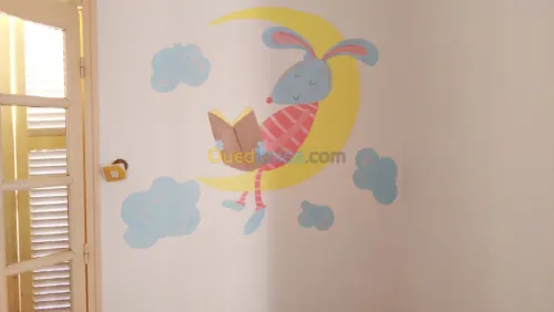 Dessin sur les murs 