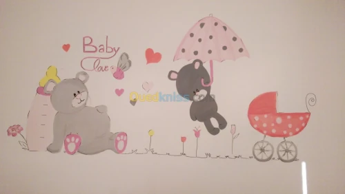Dessin sur les murs 