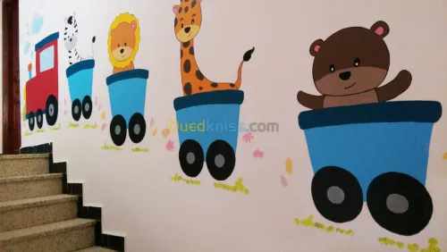Dessin sur les murs 