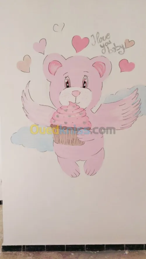 Dessin sur les murs 