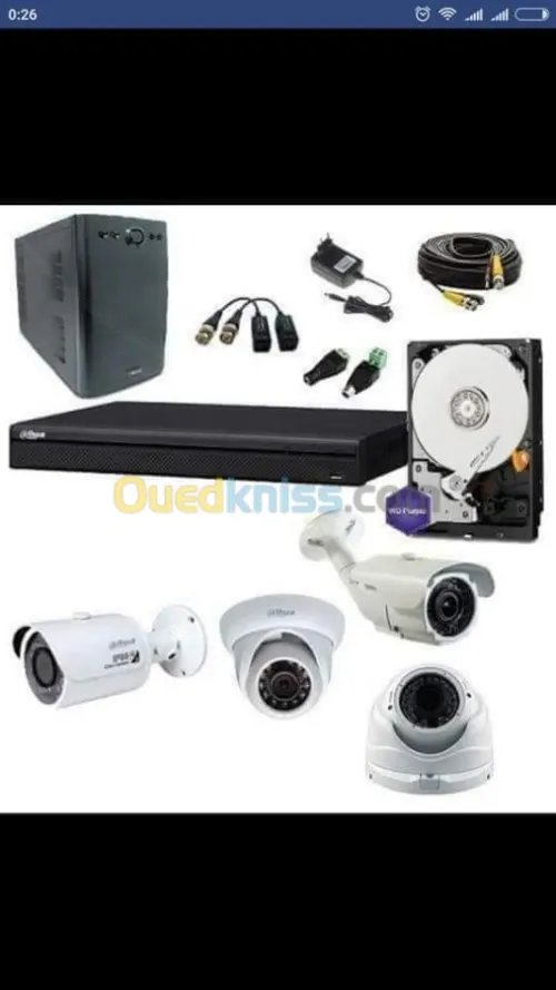 installation camera & alarm