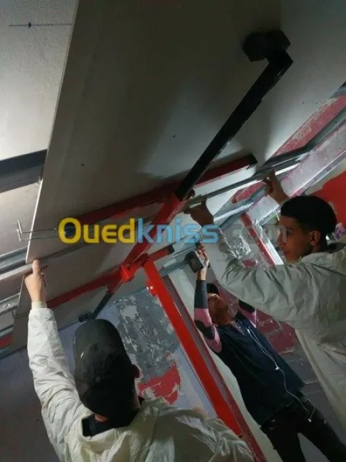 faux plafond pvc placoplatre peinture