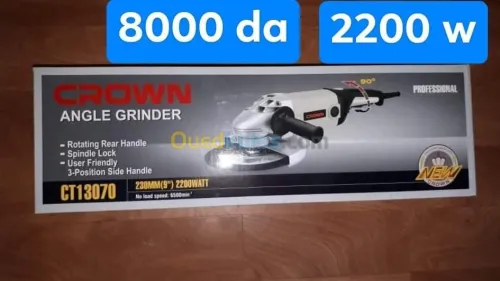 Visseuse et marteau et tranceneuse crown