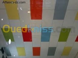 fourniture et pose de faux plafond