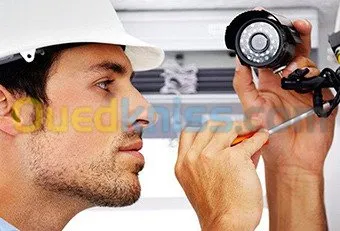 installation caméra-surveillance