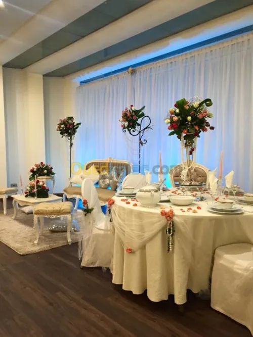 Traiteur et décoration des salle