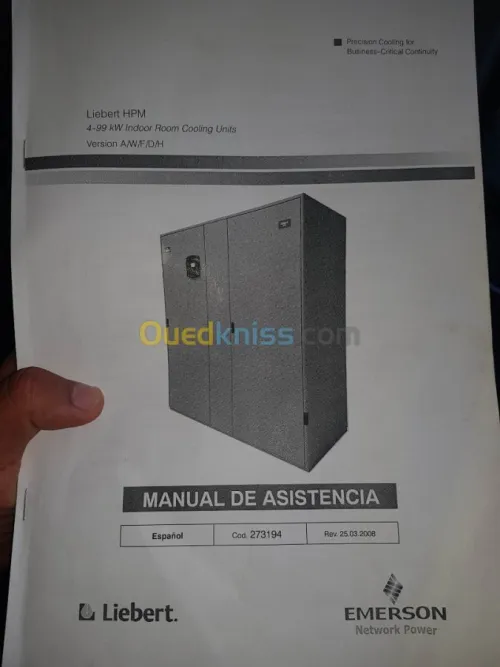 vente armoire de précisions emerson 