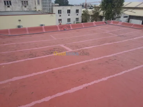 Travaux d'étanchéité 