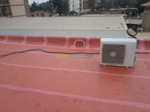 Travaux d'étanchéité 