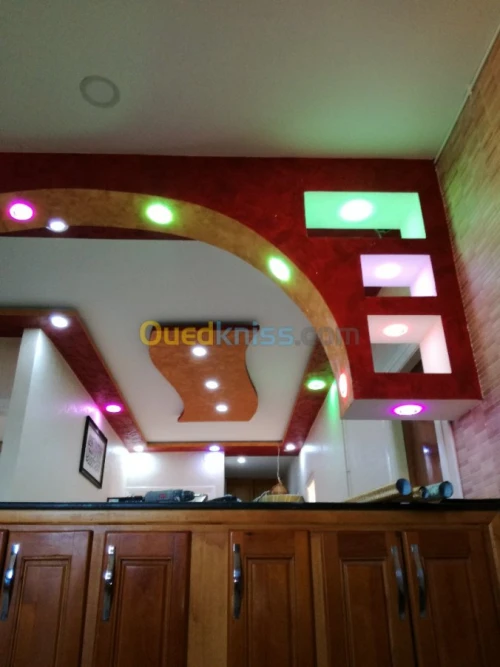 Placoplatre et PVC+Spoot