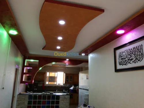 Placoplatre et PVC+Spoot