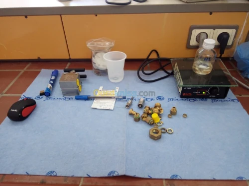 Fabrication et montage des pièces