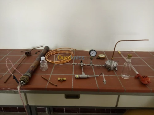 Fabrication et montage des pièces