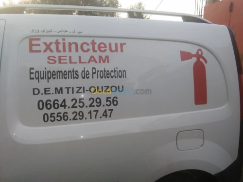 Touts types d'extincteur 