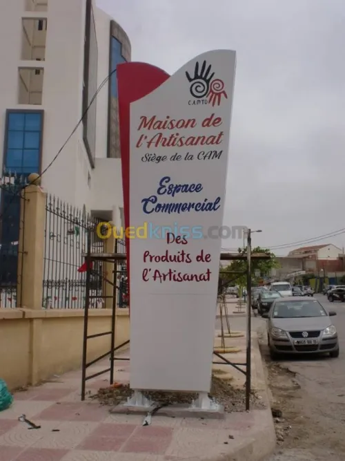 Habillage,Alucobond,autocollant,bache.