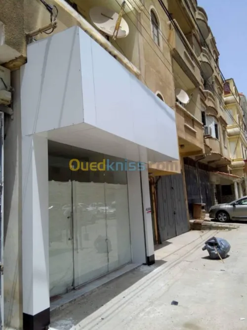 Habillage,Alucobond,autocollant,bache.