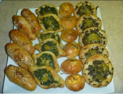 Gâteaux secs/orientaux/salé 