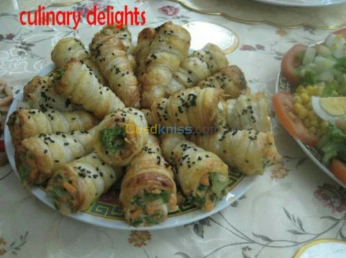 Gâteaux secs/orientaux/salé 