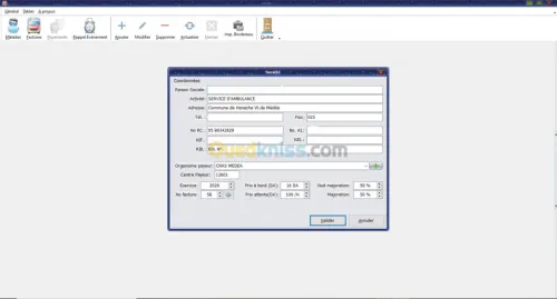 logiciel  transport sanitaire hemodialyse