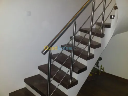 Rampes d'escaliers,gardes corps