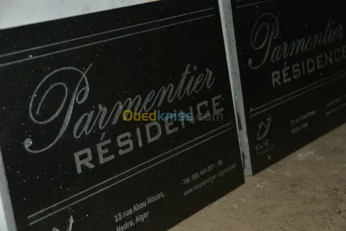 gravure sur marbre et granite