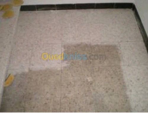 Ponçage et lustrage de carrelage