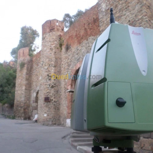 Relevé numerique par scanner laser