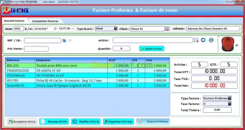 Gestionnaire de stock avancé