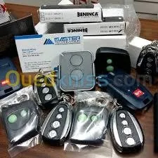 vente télécommandé  garage et alarme