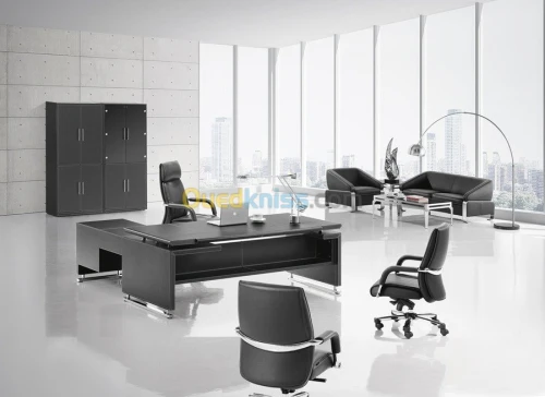 ENSEMBLE DIRECTIONNEL CUIR HAUTE GAMME