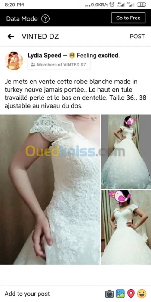 Robe blanche 