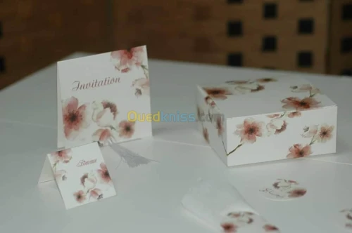 EMBALLAGE  BOITE GATEAUX MARIAGE 