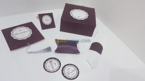 EMBALLAGE  BOITE GATEAUX MARIAGE 