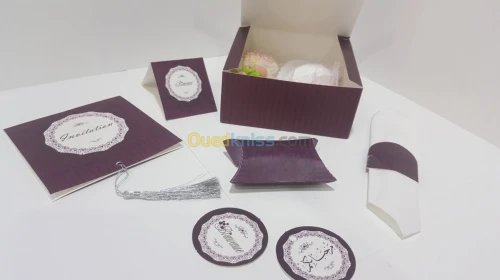 EMBALLAGE  BOITE GATEAUX MARIAGE 