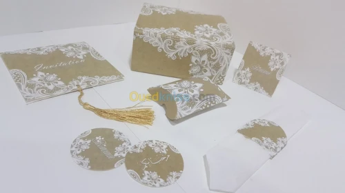 EMBALLAGE  BOITE GATEAUX MARIAGE 
