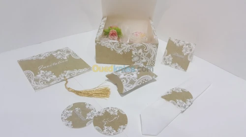 EMBALLAGE  BOITE GATEAUX MARIAGE 