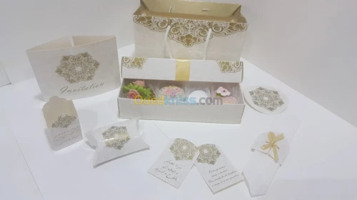 EMBALLAGE  BOITE GATEAUX MARIAGE 