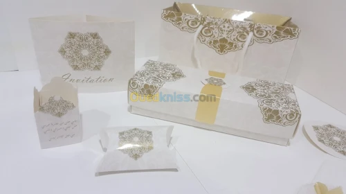 EMBALLAGE  BOITE GATEAUX MARIAGE 