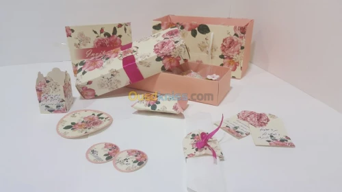 EMBALLAGE  BOITE GATEAUX MARIAGE 