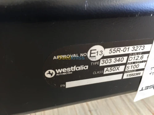 Attelage Westfalia BMW X3 / X4