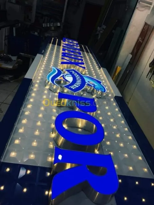 Fabrication panneau publicitaire