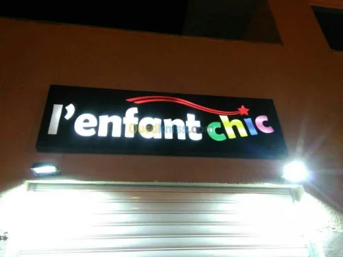 Fabrication panneau publicitaire