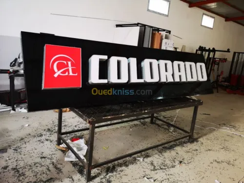 Fabrication panneau publicitaire