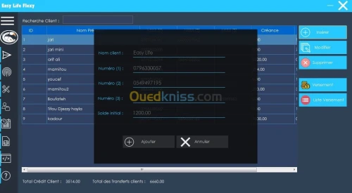 Logiciel de Flexy