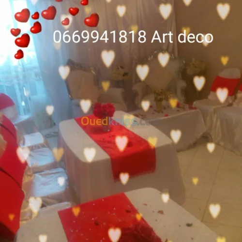 Decoration mariage a domicile 