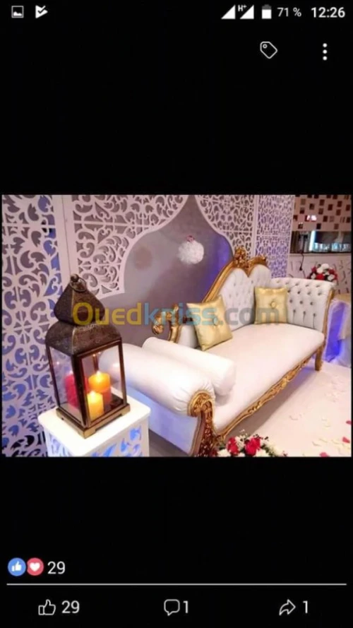 Decoration mariage a domicile 