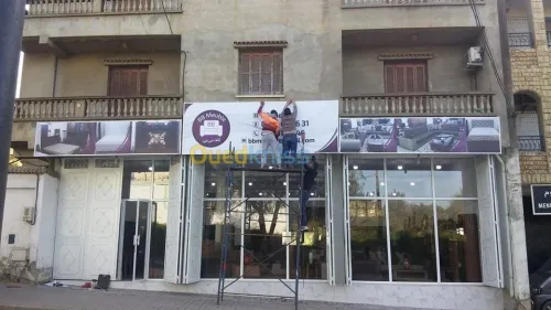 Travaux de publicité 