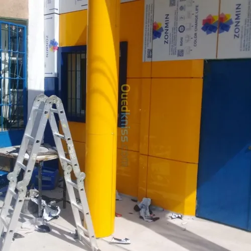 تزيين واجهات المحلات بالالكوبند