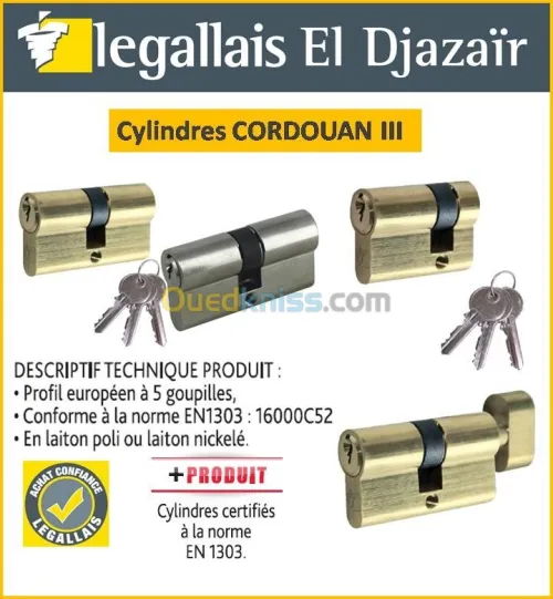 Quincaillerie et accessoires de portes